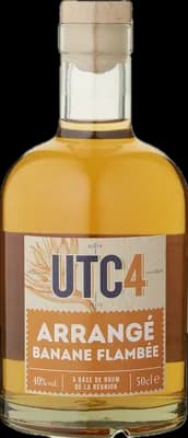 Bouteille de spiritueux : Arrangé Banane Flambée 40° de la marque UTC4