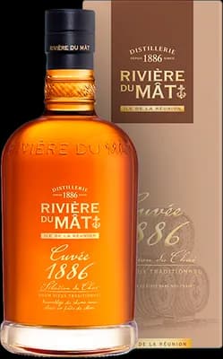 Bouteille de spiritueux : Cuvée 1886 de la marque Rivière du Mât