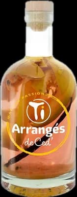 Bouteille de spiritueux : Ti Arrangé Mangue Passion de la marque Les Rhums de Ced'