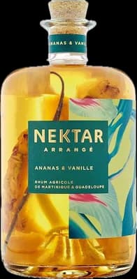 Bouteille de spiritueux : Ananas & Vanille de la marque Nektar Arrangé