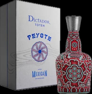 Bouteille de spiritueux : Peyote M 2023/3 Rojo y Turquesa 1997 de la marque Dictador