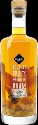 Bouteille de spiritueux : Breiz'île Sélection - Poire Amandes grillées de la marque Breiz’île