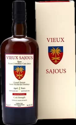 Bouteille de spiritueux : Clairin Vieux Sajous - Second Release de la marque Vélier
