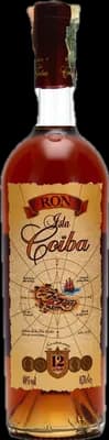 Bouteille de spiritueux : 12 Años de la marque Isla Coiba
