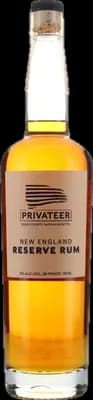 Bouteille de spiritueux : New England Reserve de la marque Privateer Rum Distillery
