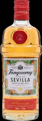 Bouteille de spiritueux : Flor de Sevilla Gin de la marque Tanqueray