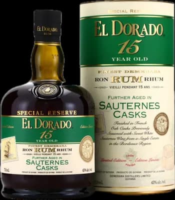 Bouteille de spiritueux : Sauternes Casks Finish de la marque El Dorado