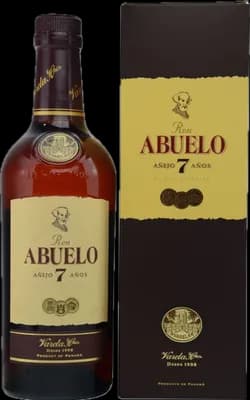 Bouteille de spiritueux : Abuelo 7 Años de la marque Varela Hermanos