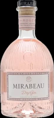 Bouteille de spiritueux : Dry Gin de la marque Mirabeau