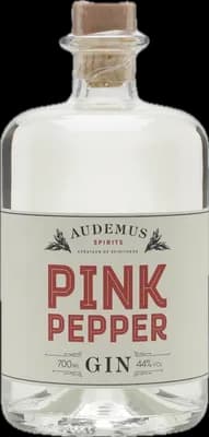 Bouteille de spiritueux : Pink Pepper Gin de la marque Audemus