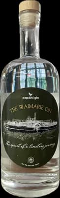 Bouteille de spiritueux : The Waimarie Gin de la marque Papaiti Gin