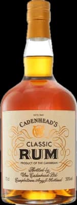 Bouteille de spiritueux : Classic Rum de la marque Cadenheads