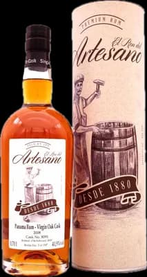 Bouteille de spiritueux : Panama Rum - Virgin Oak Cask de la marque El Ron del Artesano