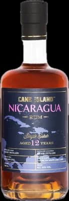 Bouteille de spiritueux : Nicaragua Aged 12 Years de la marque Cane Island