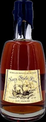 Bouteille de spiritueux : Ed. 15 Navy Style Rum de la marque Spirit of Rum