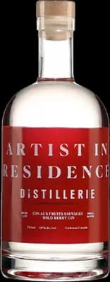 Bouteille de spiritueux : Gin aux Fruits Sauvages de la marque Artist In Residence