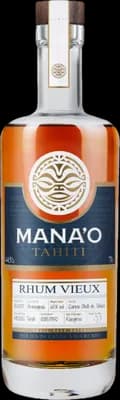 Bouteille de spiritueux : Tahiti Rhum Vieux de la marque Mana’o