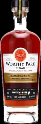 Bouteille de spiritueux : Special Cask Release Whisky & Rum ann zee de la marque Worthy Park