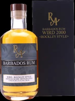 Bouteille de spiritueux : Barbados Rum (Rockley Style) de la marque Rum Artesanal