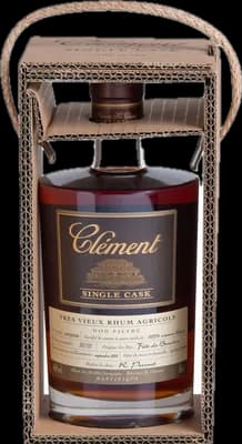 Bouteille de spiritueux : Single Cask 100% Canne Bleue de la marque Clément