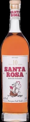Bouteille de spiritueux : Santa Rosa 10 Años de la marque Gélas