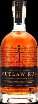 Bouteille de spiritueux : Outlaw Rum de la marque The Outlaw Rum Company