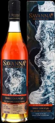 Bouteille de spiritueux : The Wild Island Edition de la marque Savanna