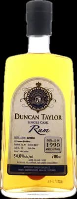 Bouteille de spiritueux : Single Cask Rum 1990 Aged 26 Years (Enmore Distillery) de la marque Duncan Taylor