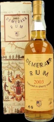 Bouteille de spiritueux : Demerara Rum de la marque Diamond
