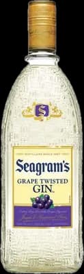 Bouteille de spiritueux : Grape Twisted Gin de la marque Seagram's 