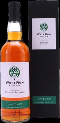 Bouteille de spiritueux : Mark Watt de la marque Travellers