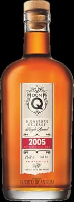 Bouteille de spiritueux : Signature Release 2005 de la marque Don Q