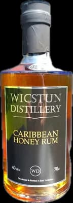 Bouteille de spiritueux : Caribbean Honey Rum de la marque Wicstun Distillery