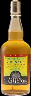 Bouteille de spiritueux : Reserve Rum of Grenada de la marque Bristol Classic Rum