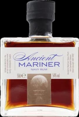 Bouteille de spiritueux : Ancient Mariner Navy Rum de la marque Caroni