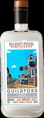 Bouteille de spiritueux : Guildford Gin de la marque Silent Pool