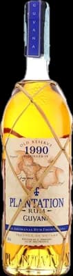 Bouteille de spiritueux : Old Reserve 1990 Guyana de la marque Plantation