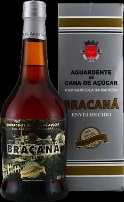Bouteille de spiritueux : Aguardente Bracana de la marque Engenhos da Calheta