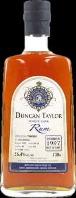 Bouteille de spiritueux : Single Cask Rum de la marque Caroni