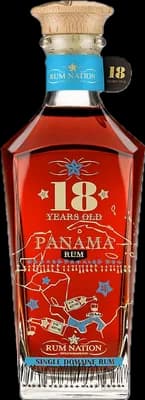 Bouteille de spiritueux : Panama Decanter 18 Years de la marque Rum Nation