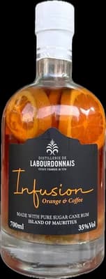 Bouteille de spiritueux : Infusion Orange Coffee de la marque Labourdonnais