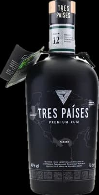 Bouteille de spiritueux : Tres Paìses Premium Rum de la marque Berentzen