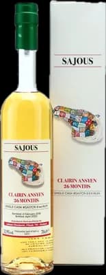 Bouteille de spiritueux : Clairin Ansyen Sajous 26 mois de la marque Vélier
