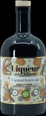 Bouteille de spiritueux : Liqueur au rhum Caramel beurre salé de la marque Breizh'cool