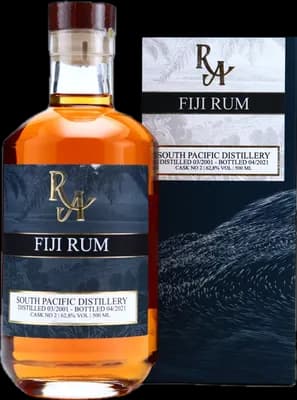 Bouteille de spiritueux : Fiji Rum de la marque Rum Artesanal