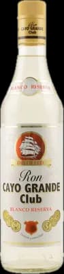 Bouteille de spiritueux : Ron Blanco de la marque Cayo Grande Club