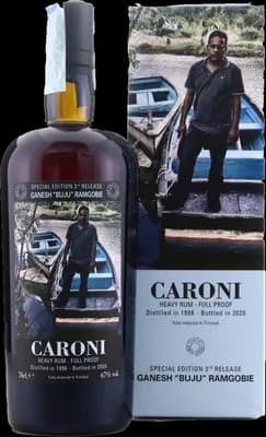 Bouteille de spiritueux : 3rd Employees Ganesh „Buju“ Ramgobie de la marque Caroni