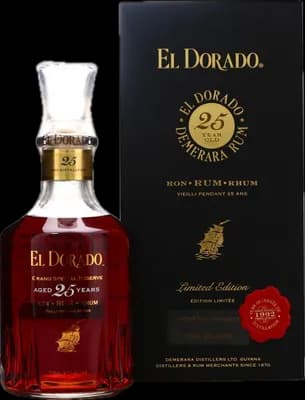 Bouteille de spiritueux : Grand Special Reserve de la marque Demerara Distillers Ltd