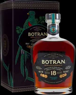 Bouteille de spiritueux : 18 ans de la marque Botran