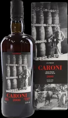 Bouteille de spiritueux : High Proof Trinidad Rum (EU) de la marque Caroni